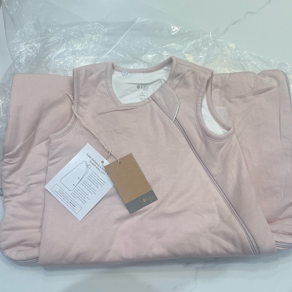 Kyte Baby Sleep Sack - Blush - Size L - Tog 1.0 - New With Tags!